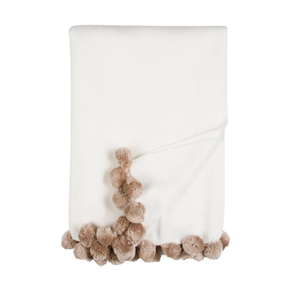 Luxxe Pom Pom Throw